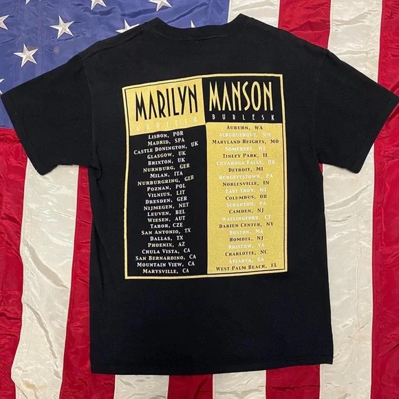 Marilyn Manson The Golden Age of Grotesque Tour T - Picture 2 of 4